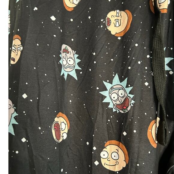 RICK and MORTY New Sleep Pants All Over Print Pull-On Drawstring Size Men's M - Picture 3 of 6